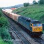 Container train and sidings